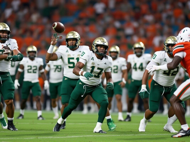 USF Bulls Rout Charlotte 49ers 54-26 in AAC Opener