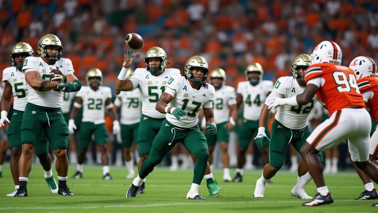 USF Bulls Rout Charlotte 49ers 54-26 in AAC Opener