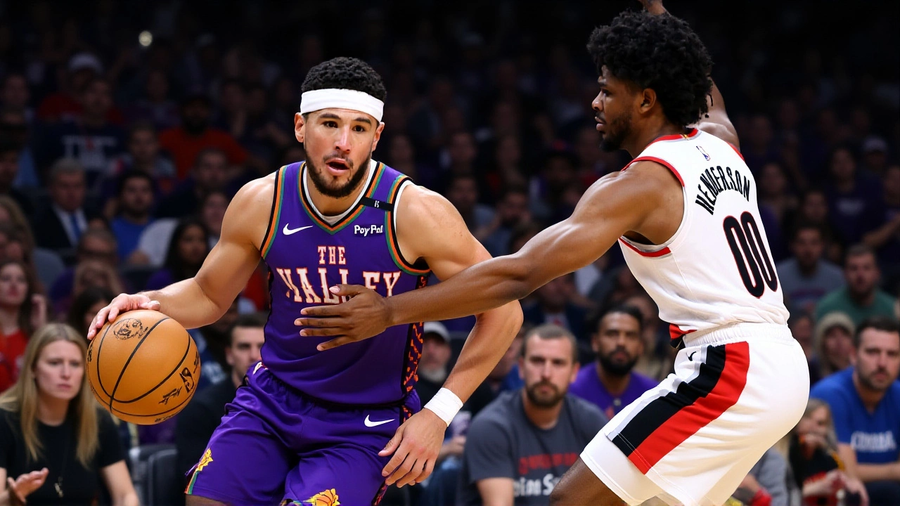Suns Outlast Blazers 127-110 as Booker Leads Third-Quarter Surge in Portland
