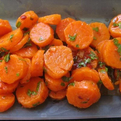 Moroccan carrot appetizer